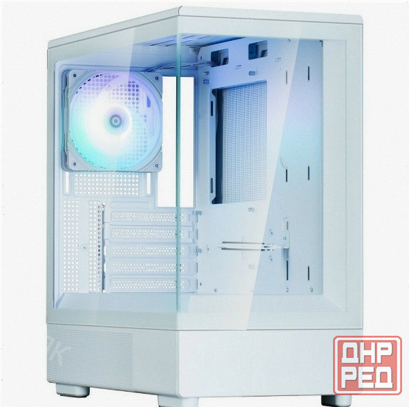 Корпус - арт-1618 Minitower Zalman P10 White (Matx, Window, 2x3.5", 3x2.5", 1xusb Type-C, 1xusb3.0, Макеевка - изображение 1