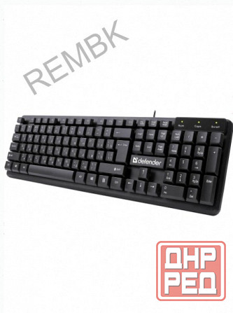 Проводная (арт-6042) клавиатура Defender Symbol Hb-559 (Ru, черный,104 кн,1.5м) (45559) Макеевка - изображение 3