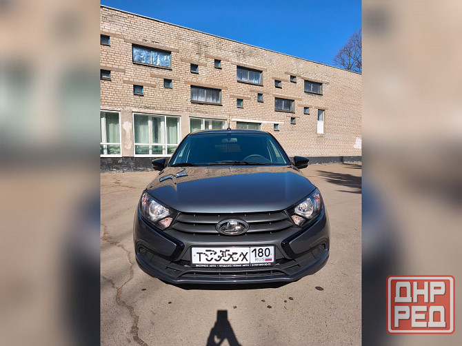 Lada Granta, 2024г., Пробег 5 тыс.км., 1 владелец, новое гбо, Лифтбек, Максимальная комплектация. Торез - изображение 2