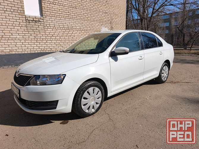 Skoda Rapid 2018г, 1.6л, акпп Isin, Пробег 108 тыс.км.(родной), Лифтбек, Тех. осмотр пройден. Торез - изображение 1