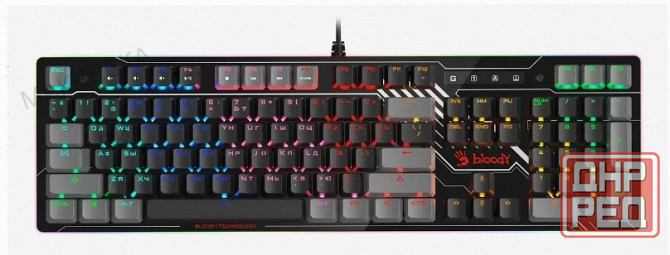 Игровая (ар:арт-5267) клавиатура A4tech Bloody B808n B808n (Raven) Макеевка - изображение 1