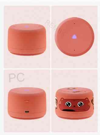 Умная (ар:арт-1993) колонка яндекс станция лайт 2 с алисой, без часов, 6 вт, коралловый Макеевка