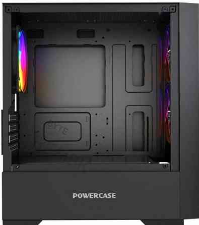 Корпус [арт-9371] Powercase Mistral Micro A12b Black (Cmma12b-L3) Макеевка