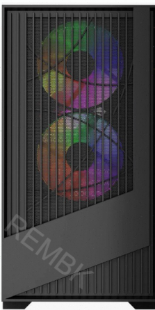 Корпус [арт-9371] Powercase Mistral Micro A12b Black (Cmma12b-L3) Макеевка