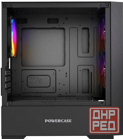 Корпус [арт-9371] Powercase Mistral Micro A12b Black (Cmma12b-L3) Макеевка - изображение 4