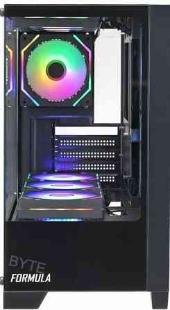 Корпус - арт-3021 Matx Formula Crystal Z1m, Mini-Tower, без бп, черный [Cristal Z1m] Макеевка