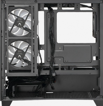 Корпус - арт-3021 Matx Formula Crystal Z1m, Mini-Tower, без бп, черный [Cristal Z1m] Макеевка