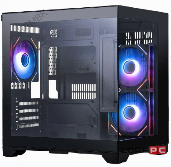 Корпус - арт-1576 1stplayer Megaview Mv5-Tp Argb Black (Mv5-Tp-Bk-2fc7r-1fc7) / Matx / 3x120mm Argb Макеевка