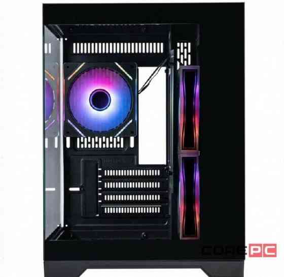 Корпус - арт-1576 1stplayer Megaview Mv5-Tp Argb Black (Mv5-Tp-Bk-2fc7r-1fc7) / Matx / 3x120mm Argb Макеевка