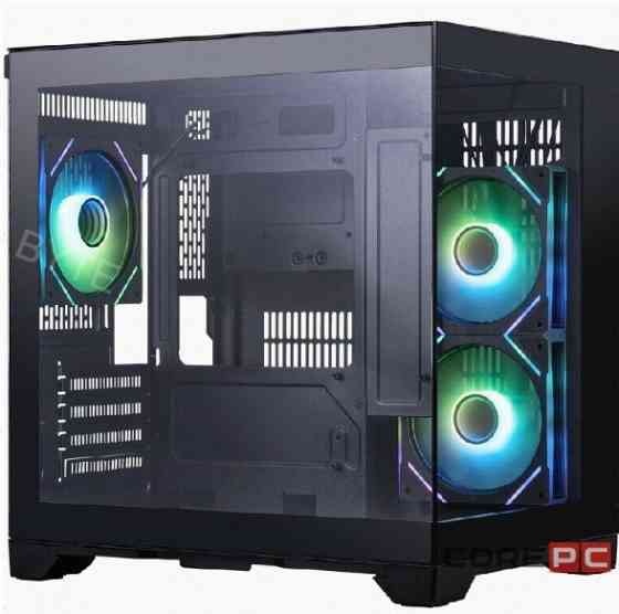 Корпус - арт-1576 1stplayer Megaview Mv5-Tp Argb Black (Mv5-Tp-Bk-2fc7r-1fc7) / Matx / 3x120mm Argb Макеевка