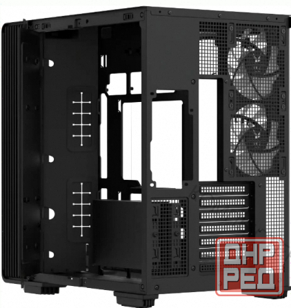 Корпус [арт-1013] Formula Crystal Z7 черный без бп Atx 11x120mm 4x140mm Макеевка - изображение 3