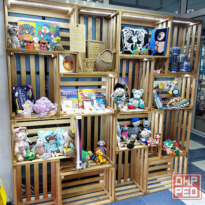 Стеллаж деревянный 200*200 см Донецк - изображение 1