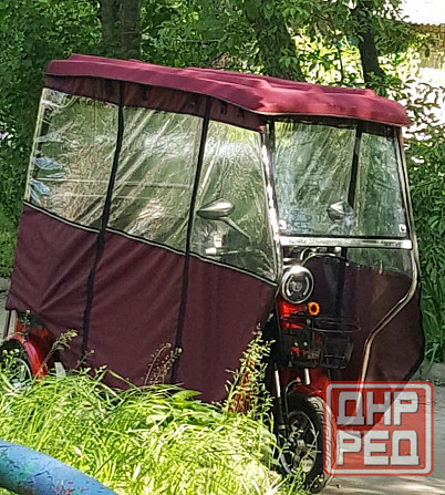 Продам электротрицикл. рикша тук тук-тук! Мариуполь - изображение 1