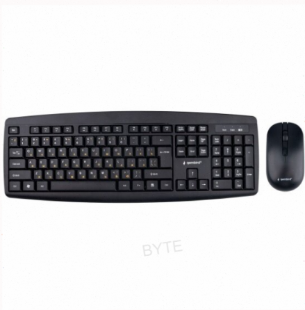 Комплект (ар:арт-7327) клавиатура и мышь Gembird Kbs-8000 черный Макеевка