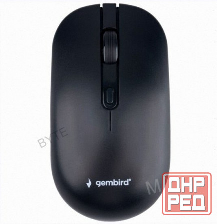Комплект (ар:арт-7327) клавиатура и мышь Gembird Kbs-8000 черный Макеевка - изображение 2