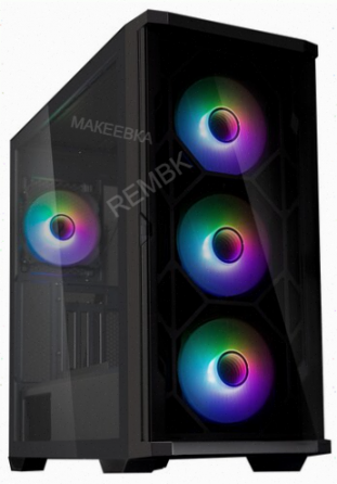 Корпус (арт-3477) Zalman Z10 Duo черный Макеевка