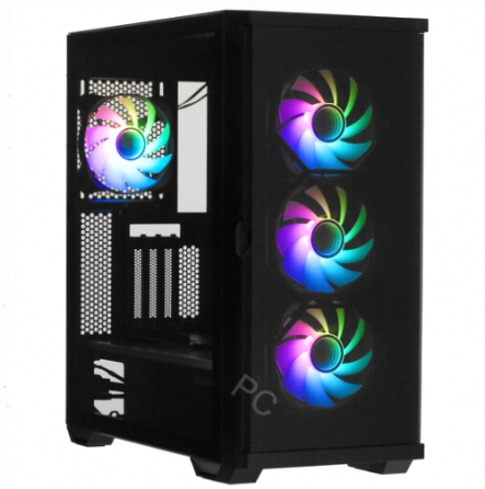 Корпус (арт-3477) Zalman Z10 Duo черный Макеевка