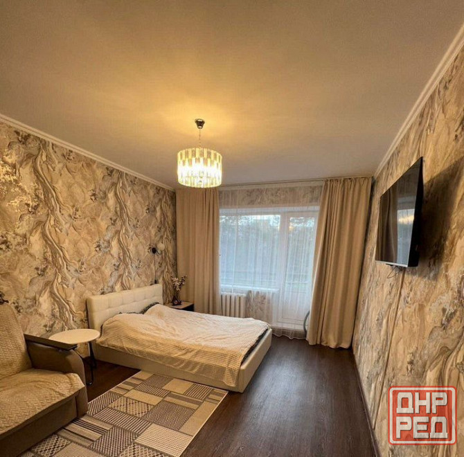 Сдается 1-комнатная квартира в Киевском районе по улице Университетская ориентир, Травматология Донецк - изображение 2