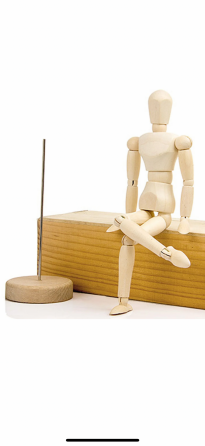 Деревянный человечек манекен для рисования Донецк