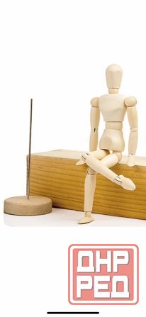 Деревянный человечек манекен для рисования Донецк - изображение 4