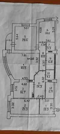 Продам новострой 4 ком.квартиру 182 м ул.Университетская, кинотеатр Звёздочка Донецк
