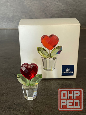 Swarovski цветок-сердце Донецк - изображение 1