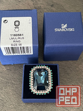 Коктейльное кольцо Swarovski Донецк - изображение 3