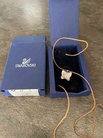 Swarovski подвеска Бабочка на шнурке Донецк