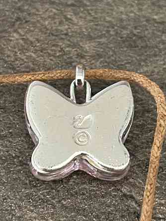 Swarovski подвеска Бабочка на шнурке Донецк