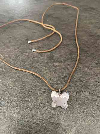 Swarovski подвеска Бабочка на шнурке Донецк