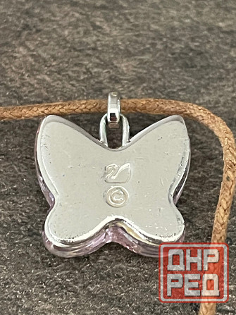 Swarovski подвеска Бабочка на шнурке Донецк - изображение 3