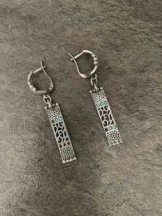 Серьги серебро 925 проба Донецк