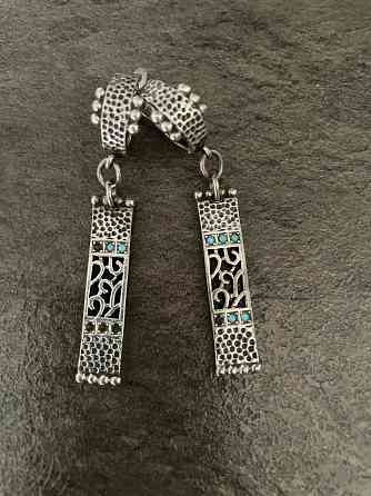 Серьги серебро 925 проба Донецк