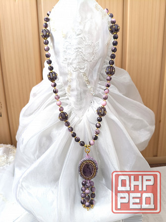 Колье- Аметистовое- Донецк - изображение 4