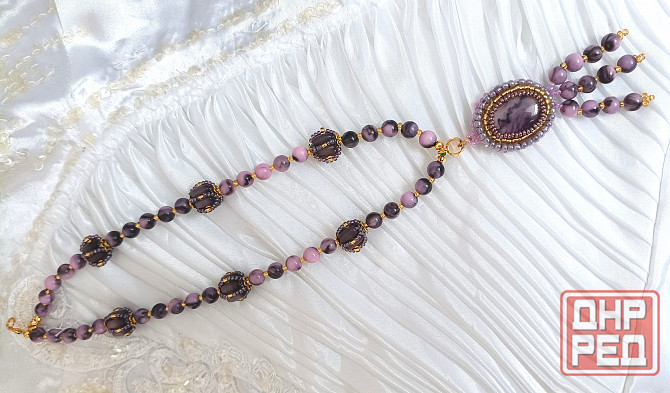 Колье- Аметистовое- Донецк - изображение 3