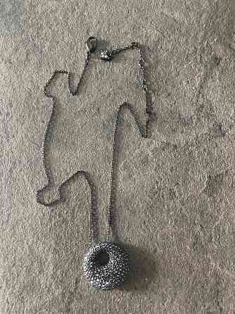 Swarovski подвеска с чёрными камнями Донецк