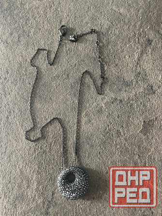 Swarovski подвеска с чёрными камнями Донецк - изображение 1