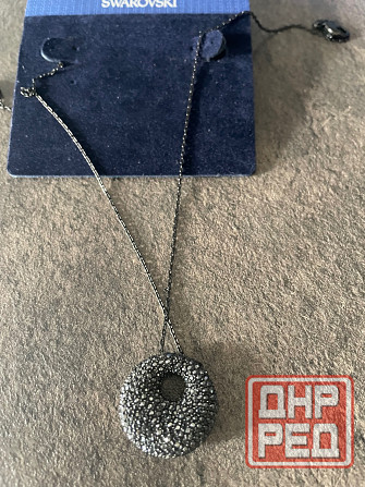 Swarovski подвеска с чёрными камнями Донецк - изображение 2