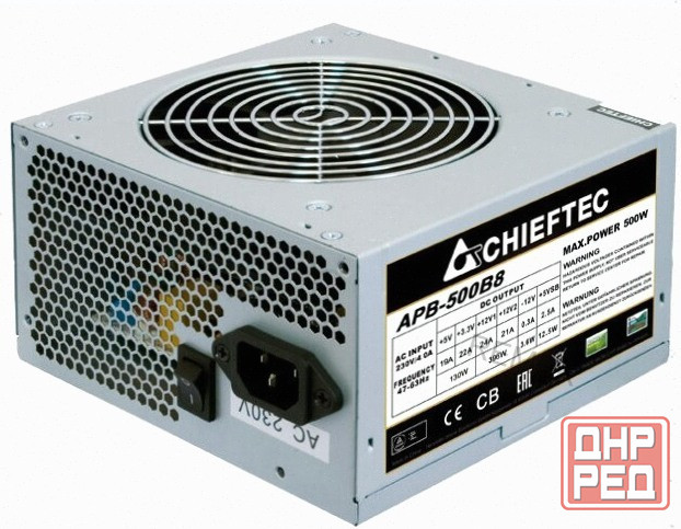 Блок (ар:арт-9997) питания Chieftec Apb-500b8 500w Oem Макеевка - изображение 1