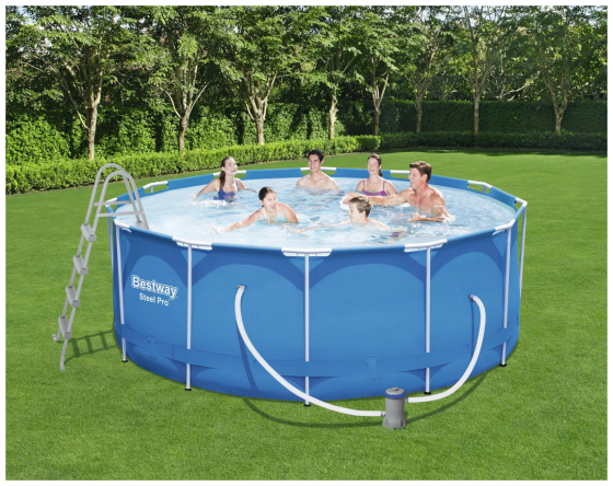 Каркасный бассейн Bestway Steel Pro 366x122 (фильтр-насос + лестница) и другие Донецк