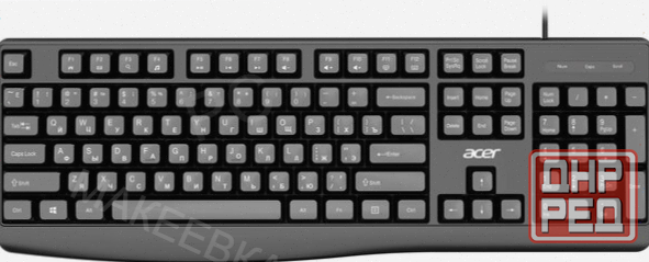 Клавиатура (ар:арт-5621) Acer Okw301 черный Usb (Zl.Kbdcc.01a) Макеевка - изображение 1