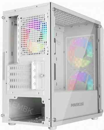 Корпус [арт-7900] Powercase Mistral Micro A3w Argb, Tempered Glass, 2x 140mm Argb Pwm+1x 120mm Argb Макеевка