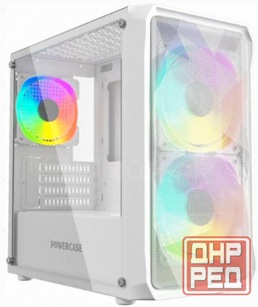 Корпус [арт-7900] Powercase Mistral Micro A3w Argb, Tempered Glass, 2x 140mm Argb Pwm+1x 120mm Argb Макеевка - изображение 1