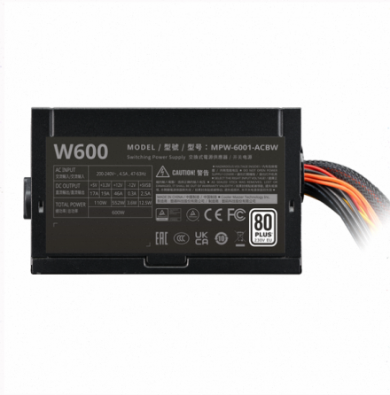 Блок (ар:арт-7393) питания для пк Cooler Master Elite Nex W600 600w Mpw-6001-Acbw-Bnl Oem Макеевка