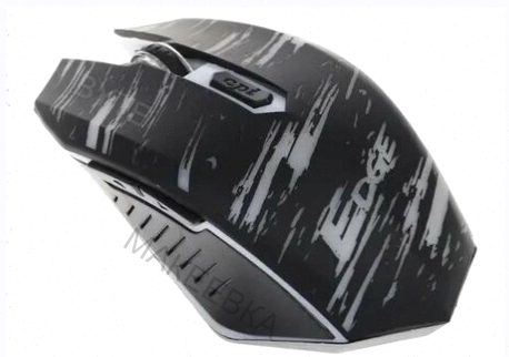 Игровая (ар:арт-6762) мышь Qumo Edge M17, беспроводная, аккумуляторная 600 Mah, кабель зарядки, 1000 Макеевка