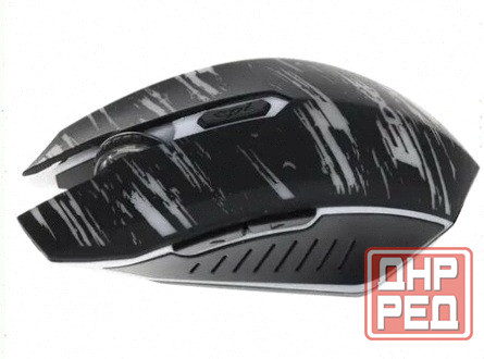 Игровая (ар:арт-6762) мышь Qumo Edge M17, беспроводная, аккумуляторная 600 Mah, кабель зарядки, 1000 Макеевка - изображение 2