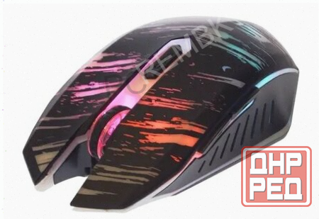 Игровая (ар:арт-6762) мышь Qumo Edge M17, беспроводная, аккумуляторная 600 Mah, кабель зарядки, 1000 Макеевка - изображение 1