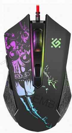 Мышь (арт:арт-8791) Defender Sin'Sister Gm-933, черный (52933) оптический, 7200 Dpi, Usb Макеевка