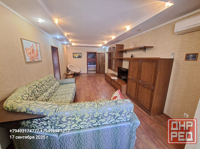 Здесь вода круглосуточно! Сдам хорошую 3 комн новострой калининский район Донецк - изображение 4