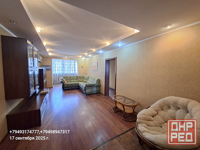 Здесь вода круглосуточно! Сдам хорошую 3 комн новострой калининский район Донецк - изображение 3